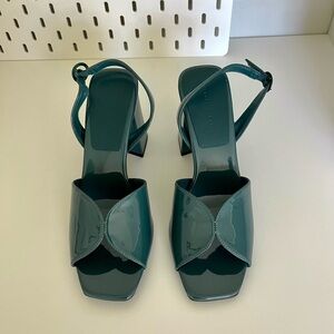 Elegant Teal Women's Sandals
